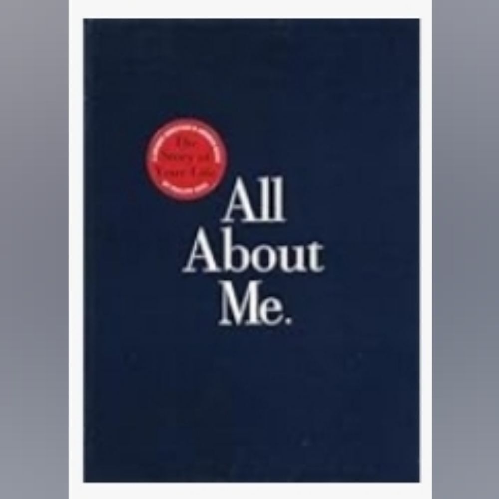 🔺️NWT All About Me, The Story of Your Life Book